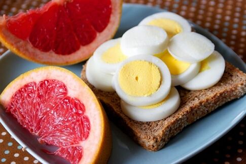 vajcia a grapefruit pre diétu maggi